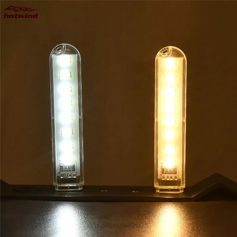 Mini usb de led luz lâmpada, energia móvel