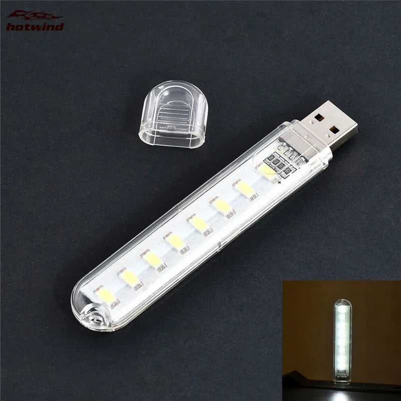 Mini usb de led luz lâmpada, energia móvel