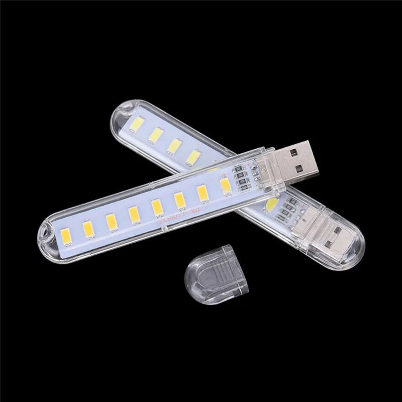 Mini usb de led luz lâmpada, energia móvel