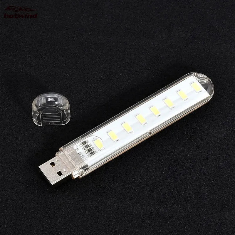 Mini usb de led luz lâmpada, energia móvel