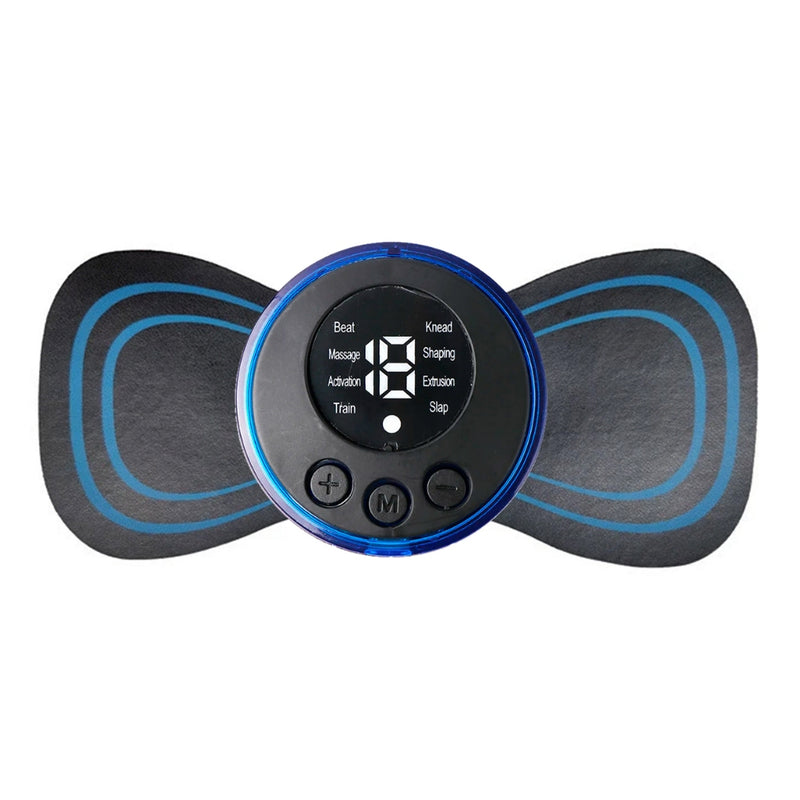 Mini Massageador EMS Estimulador Elétrico Para Alívio Da Dor Muscular .